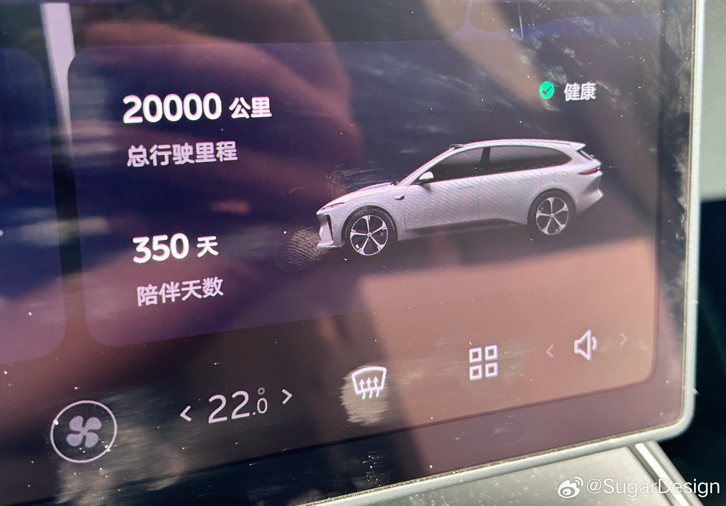 20000公里啦！第一年目标里程达成！比原计划提前了15天[二哈]2万公里应该是