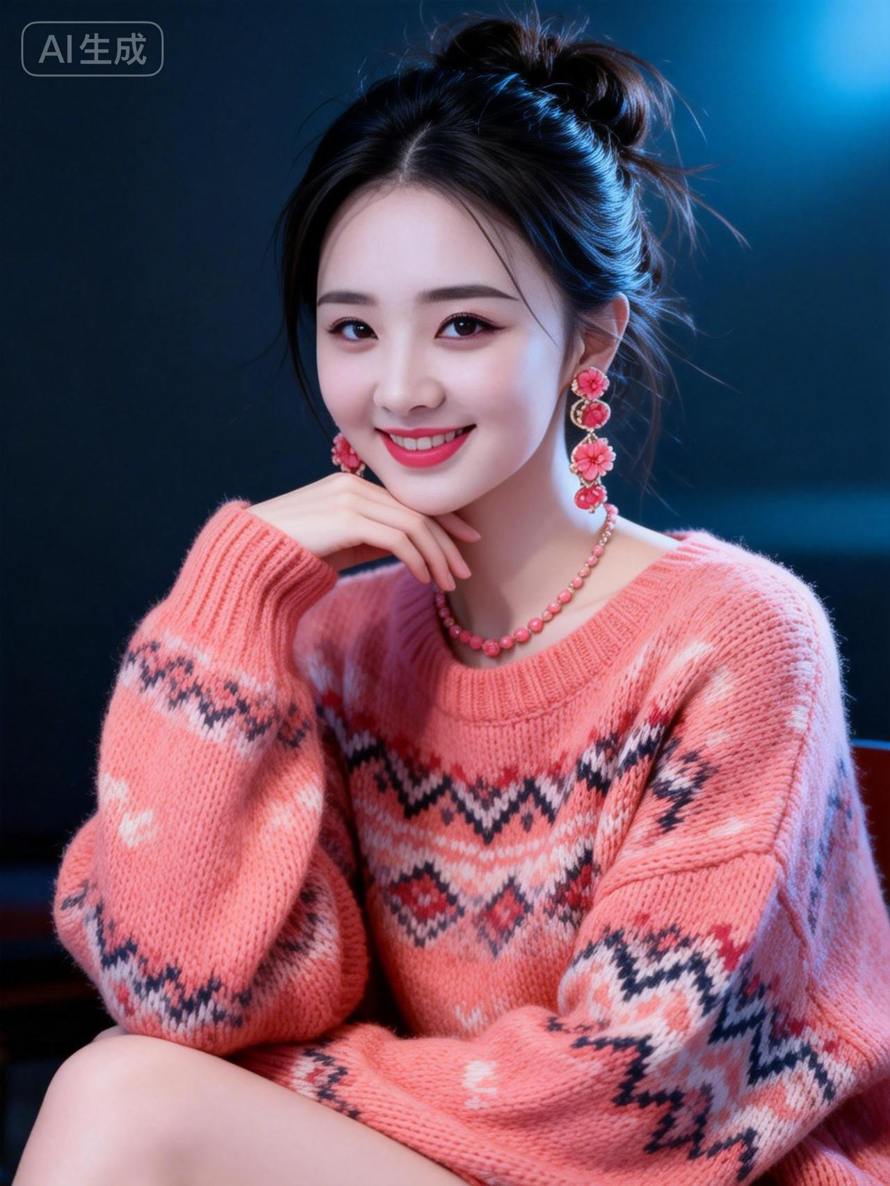 粉袖添香坐，笑语入画来。