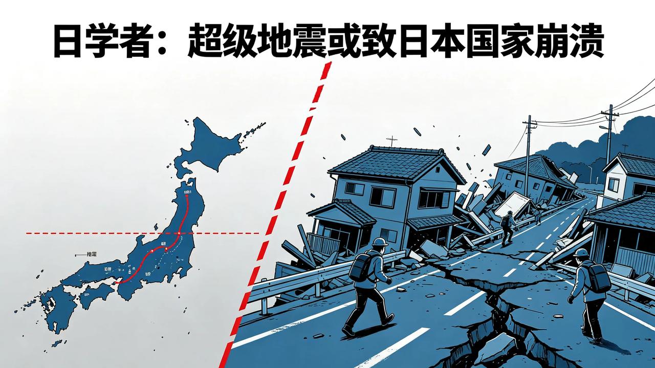 日学者认为超级地震国致日本国家崩溃，非常认同这个观点，感觉他说的非常对。

从地