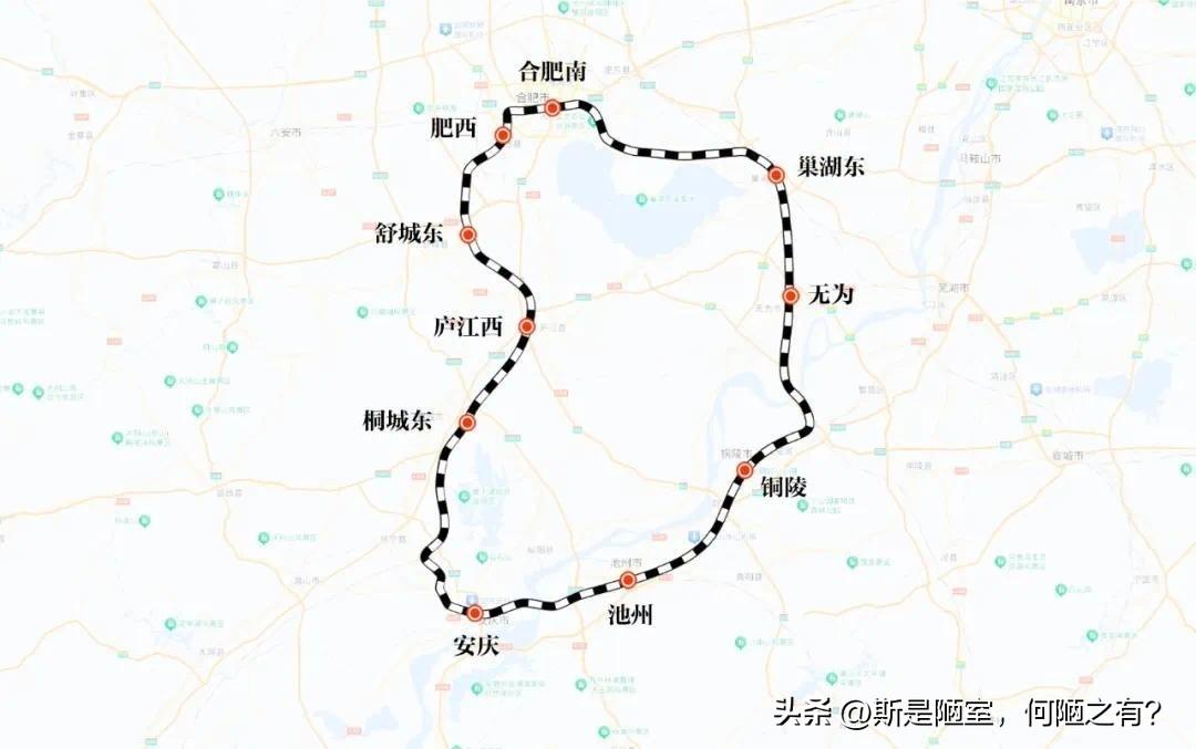 长三角最小环线！合肥小环线仅 3 小时绕皖江，本地人短途出行神器

长三角环线分