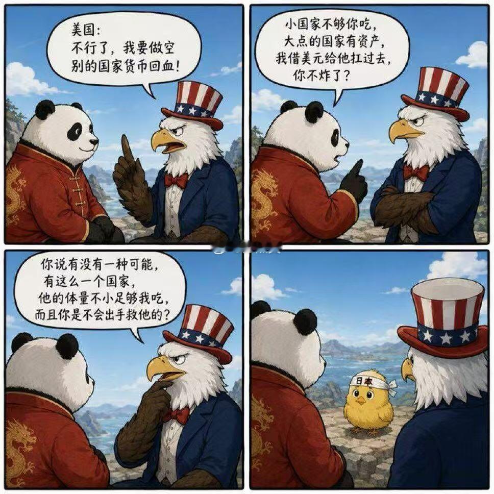 股市上做空韩国🇰🇷，外汇上做空日本🇯🇵… 鹰酱这波阳谋牛b啊！！！