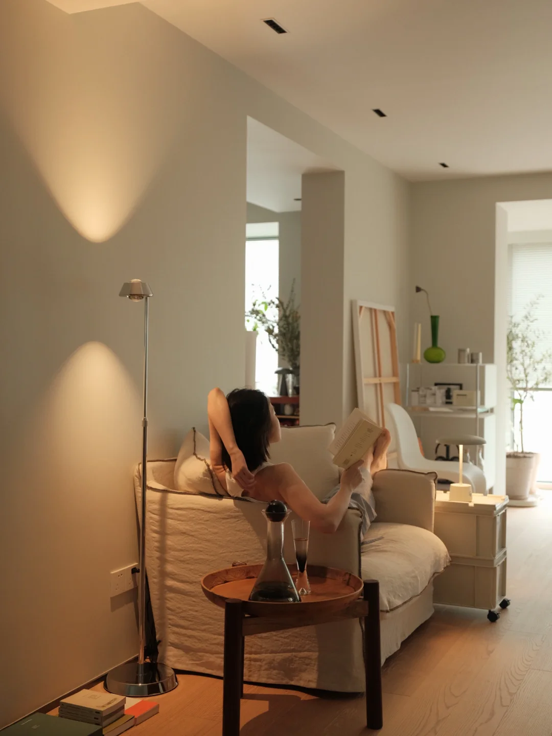 只开一盏灯，就很美的家