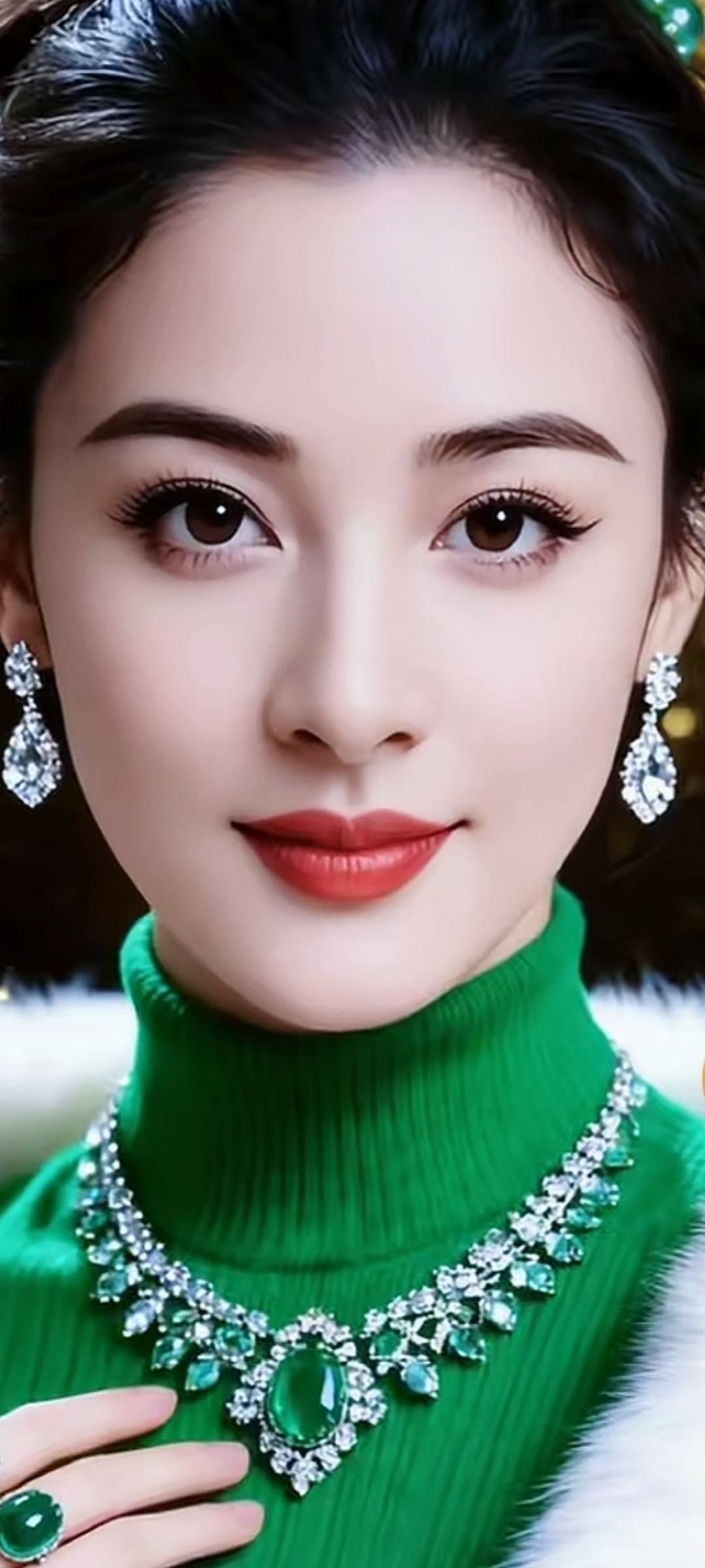 优雅绿宝石，闪耀的奢华项链，尽显高贵气质！💎✨