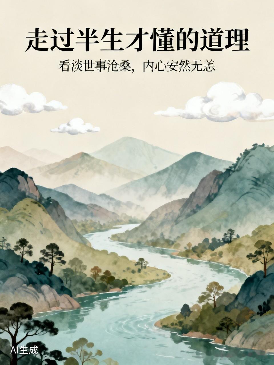 后来经历多了才发现，很多争执到最后没有赢家，只会消耗自己的情绪。
 
不必强行融