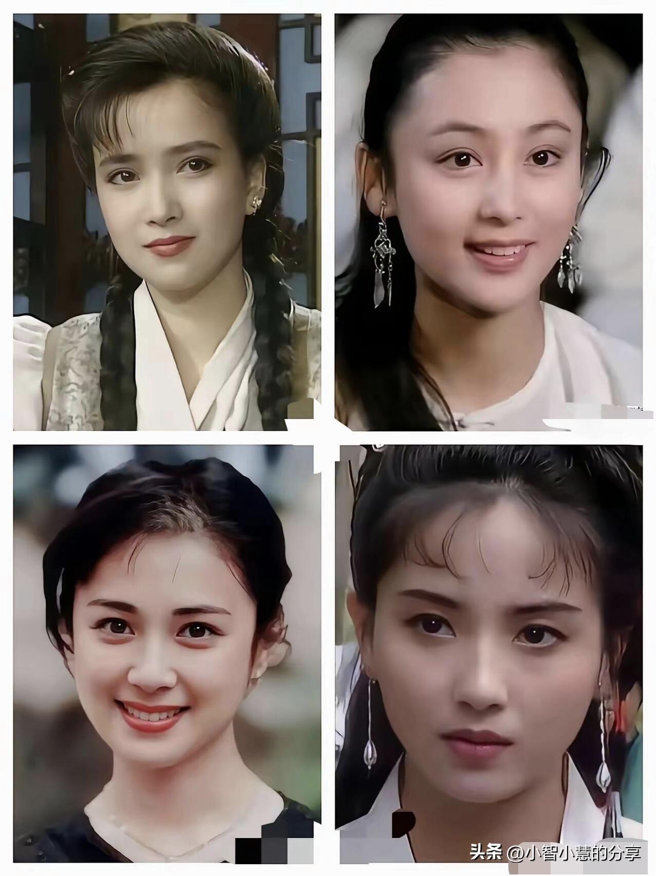 陶慧敏、陈红、何晴、傅艺伟，她们四大美女曾经都拍摄过经典的古装剧，都是一等一的美