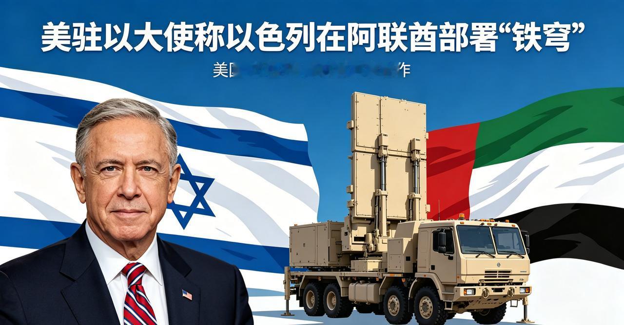 以色列反导系统悄悄部署到阿联酋！美国大使说漏嘴，中东这盘棋彻底变味了
这事儿藏了