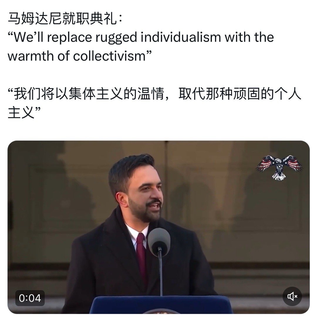 rugged individualism  强硬的、粗粝、冷峻的个人主义 