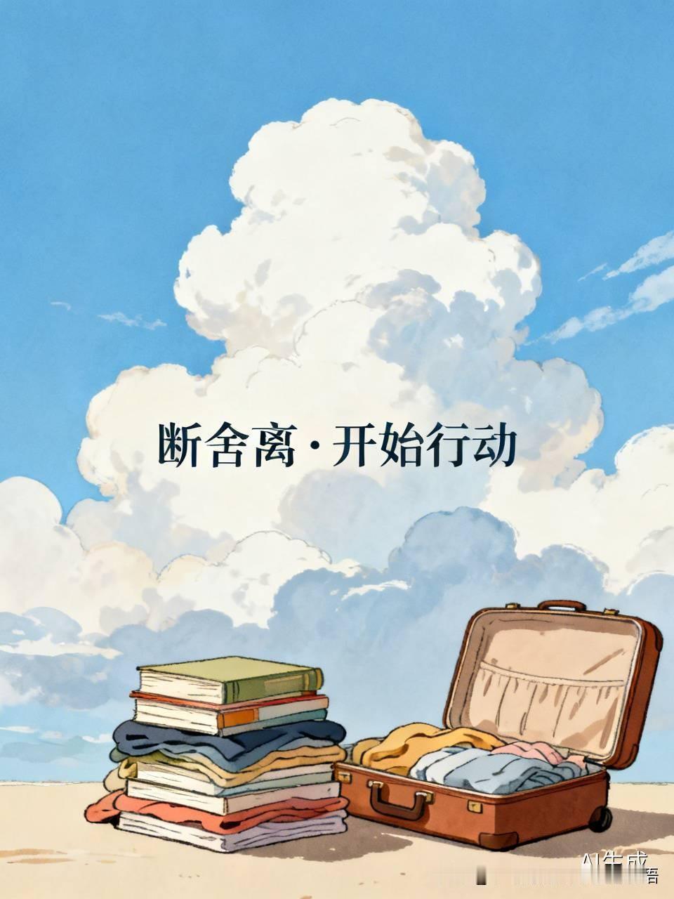 说的没错，断舍离的道理都懂，但真正做到确实不容易啊！不过我已经开始尝试断舍离啦！