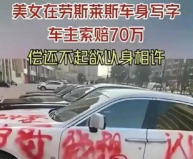 “赔不起，大不了以身相许，