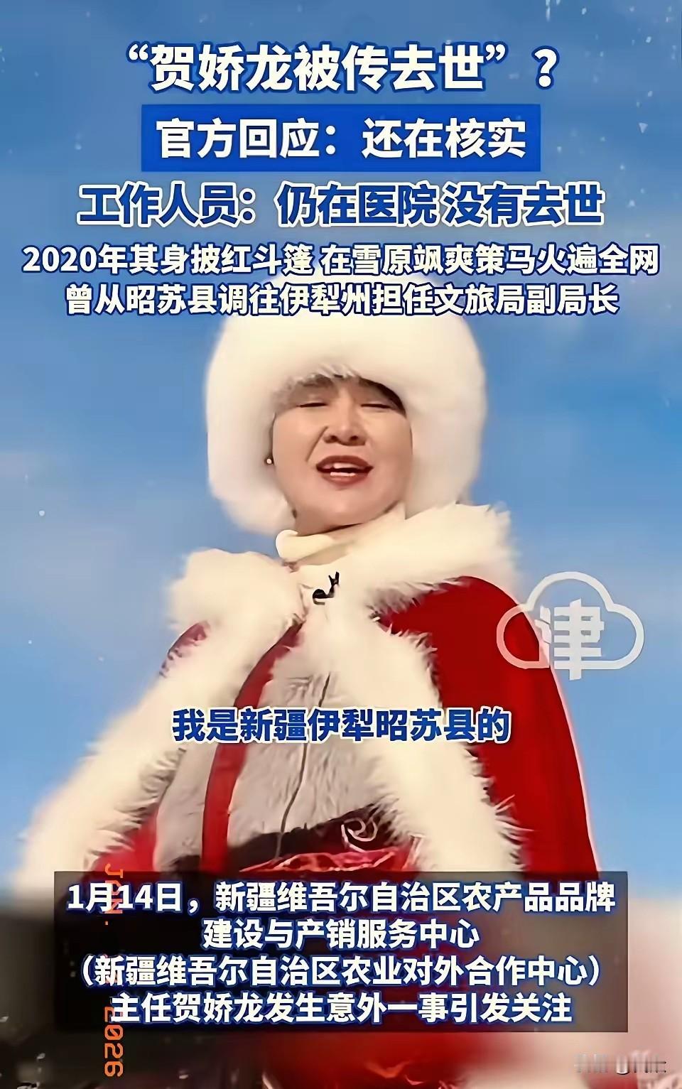 很多人只看到了贺娇龙红得发紫，却看不懂她为啥能红。

这种误解，
真的挺肤浅。