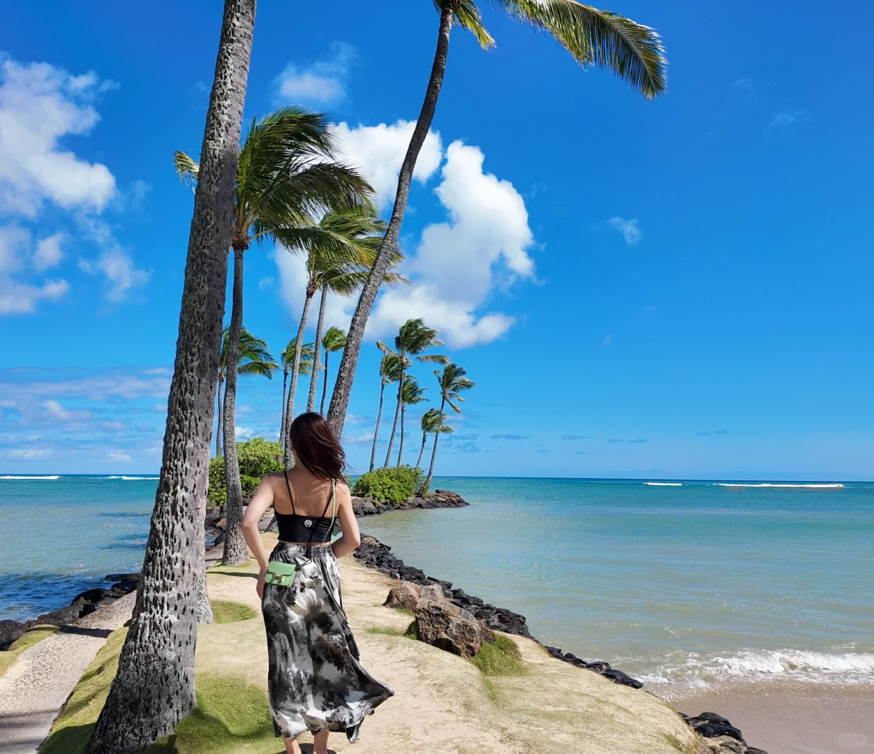 夏威夷｜Jenny同款拍照机位Kahala Beach出片