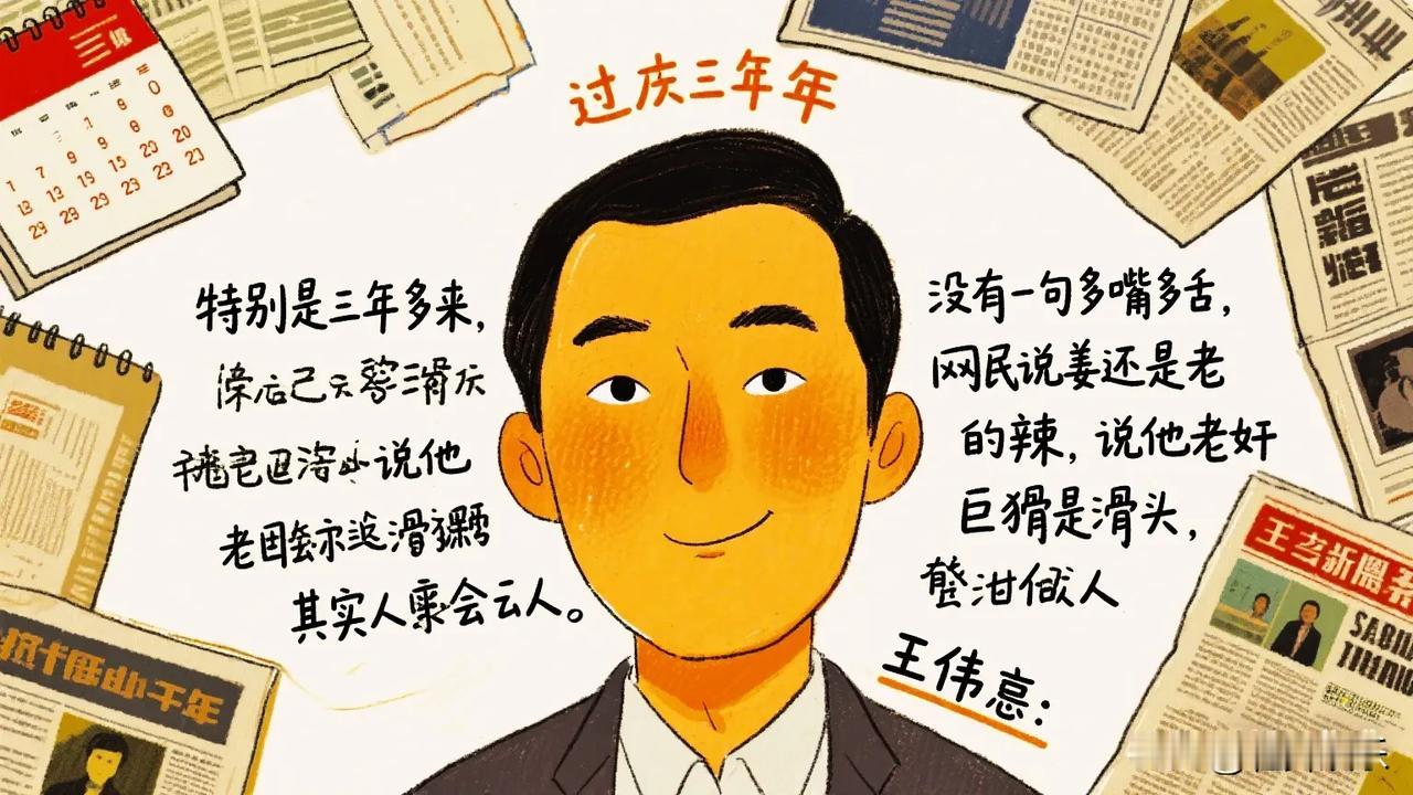 王伟忠忍不住还是说了大实话。
王伟忠何等聪明之人，
为人处世滴水不漏，
不多言不