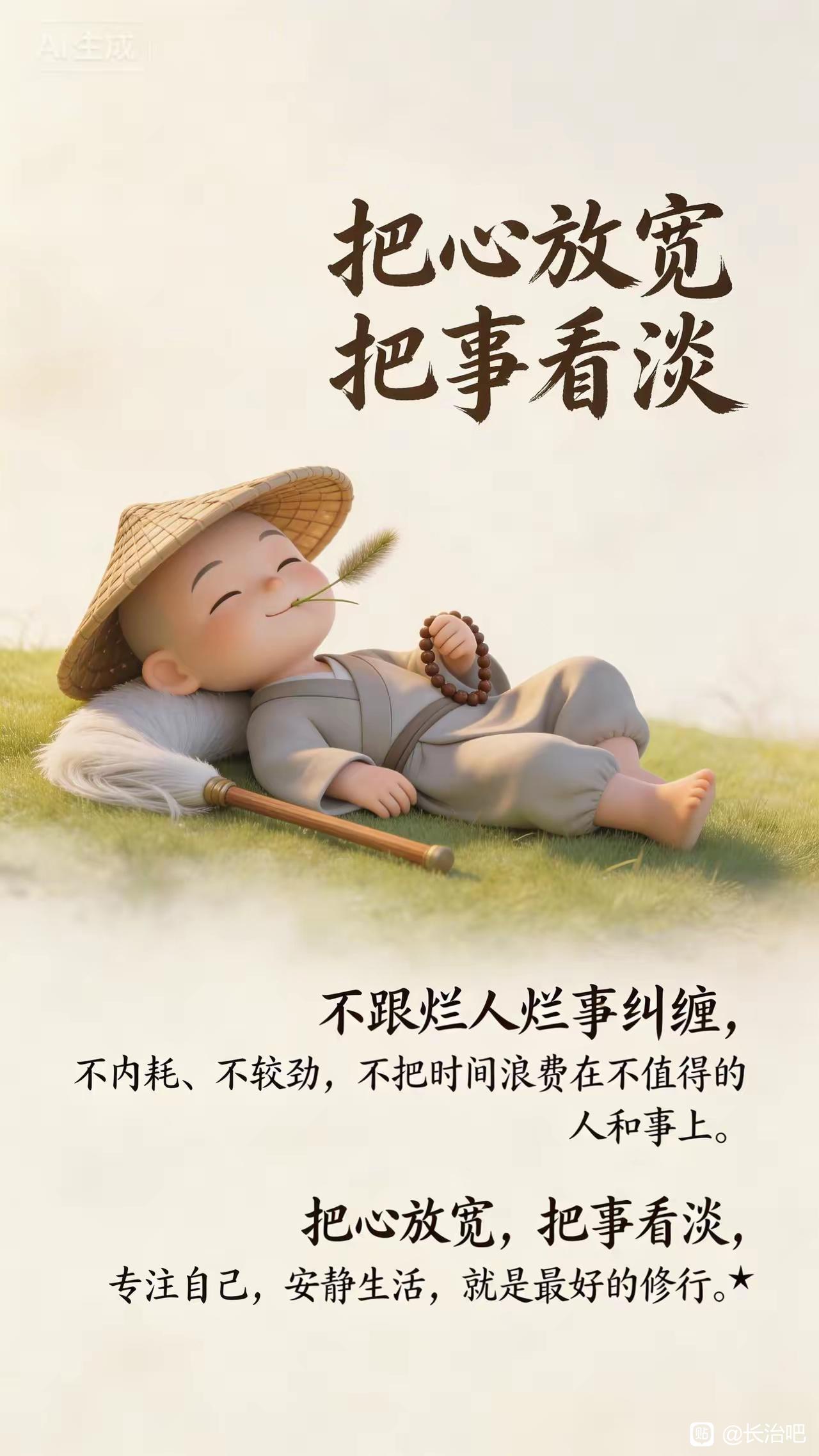 六十岁以前在工作和生活中，我习惯了隐忍。不高兴的时候忍一忍，委屈的时候扛一扛。忍