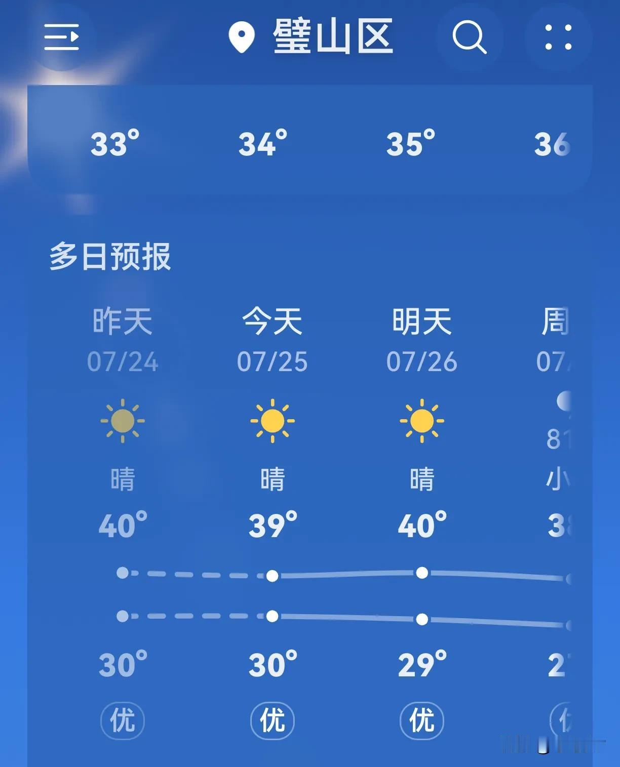 重庆的夏天不仅是热，而且热得很特别，它不是那种透风的火热，而是闷热，连吹的风都与