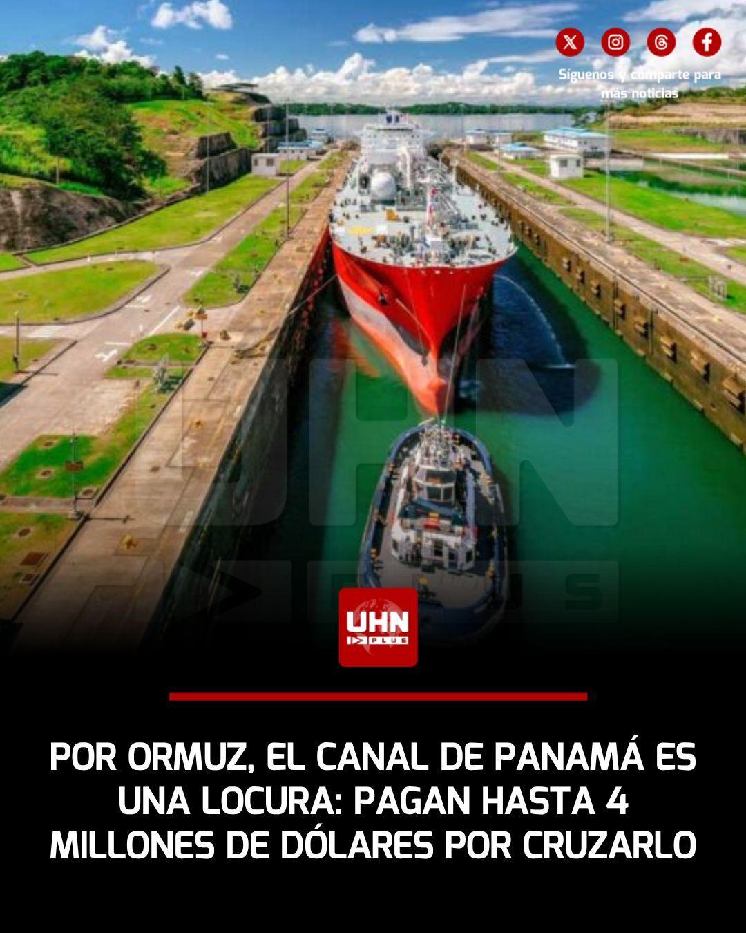 🇵🇦🇮🇷‼️ | 由于霍尔木兹海峡关闭，巴拿马运河的航运交通完全瘫痪。根