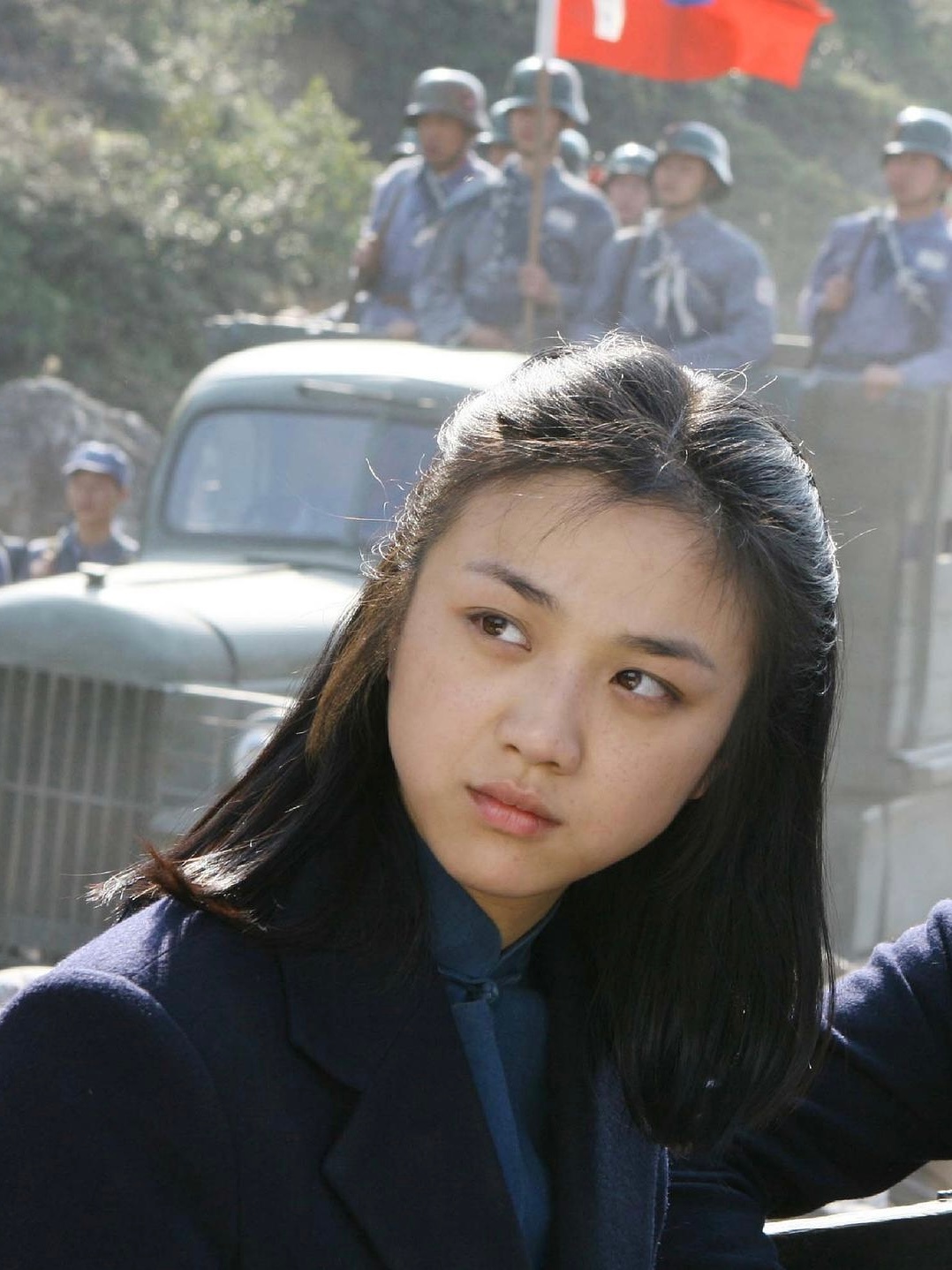 2007年，《色，戒》中的汤唯。 