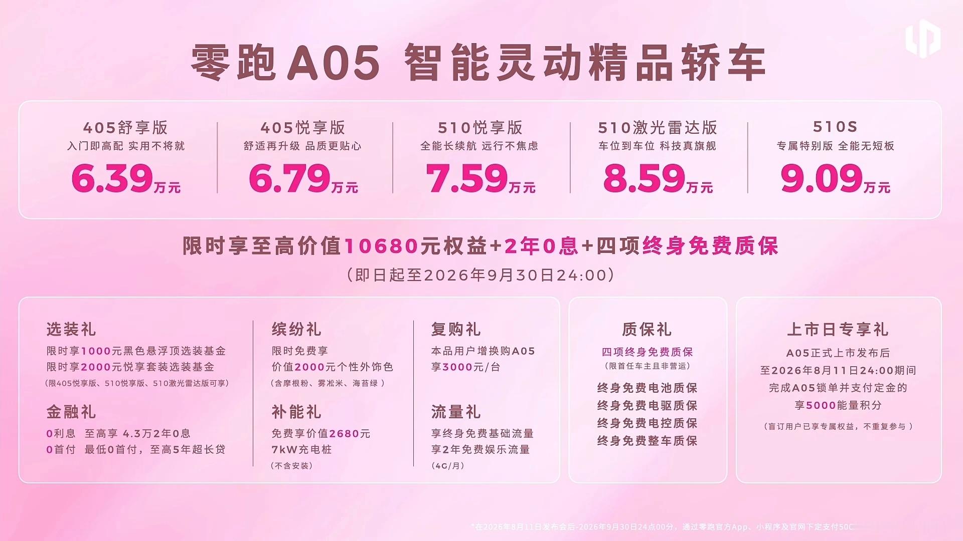 零跑的发布会效率超高，15分钟出价格！零跑A05 6.39万起7.59万就有51