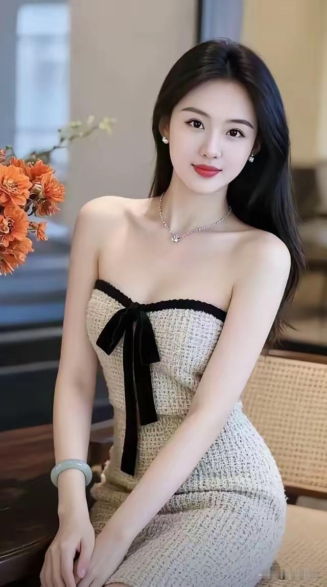 优雅黑丝绒蝴蝶结连衣裙，尽显女性魅力！💖🍀🌹