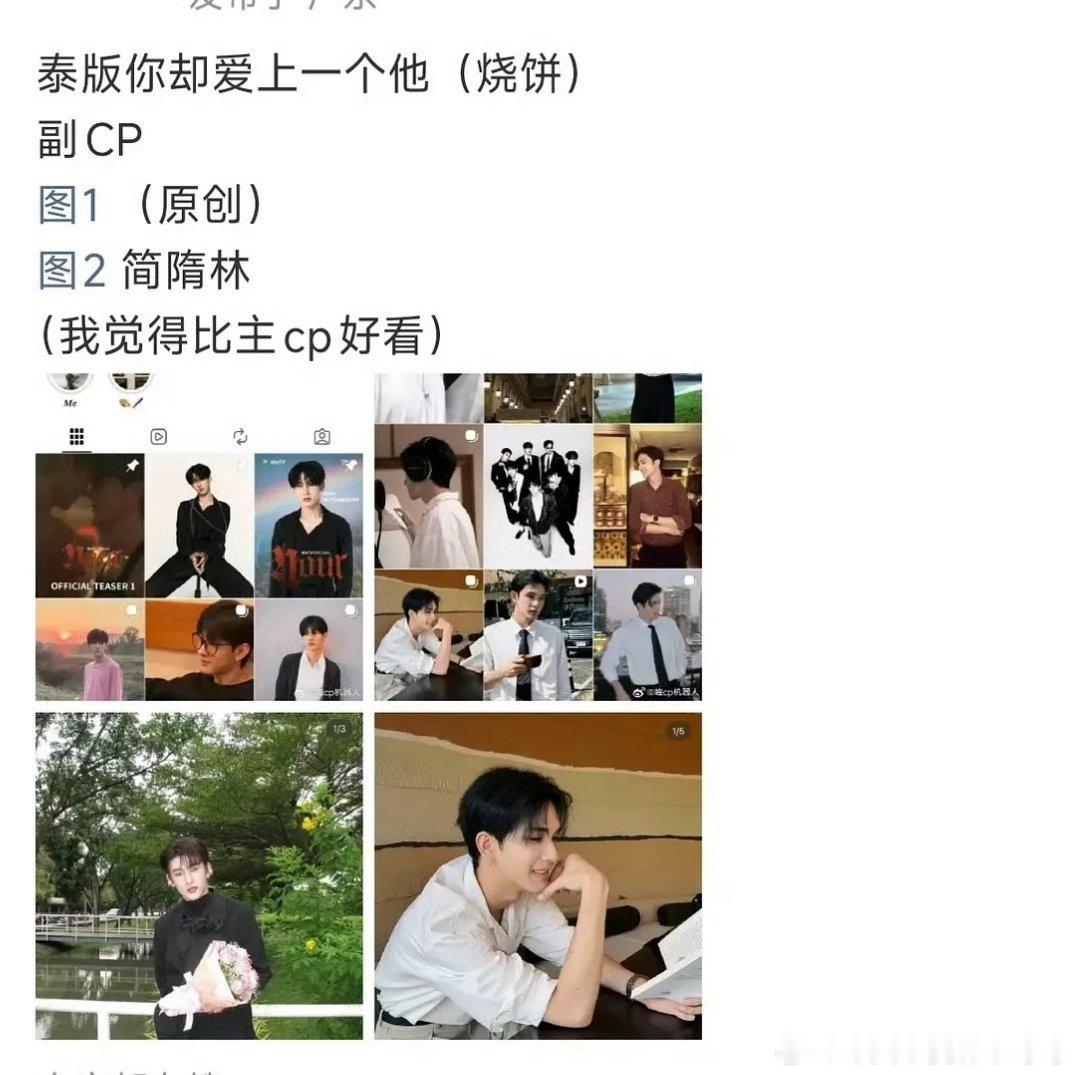 我可以接受泰国人演简隋英，但我不能接受给简隋林配CP，路上的蚂蚁都知道简隋林唯爱