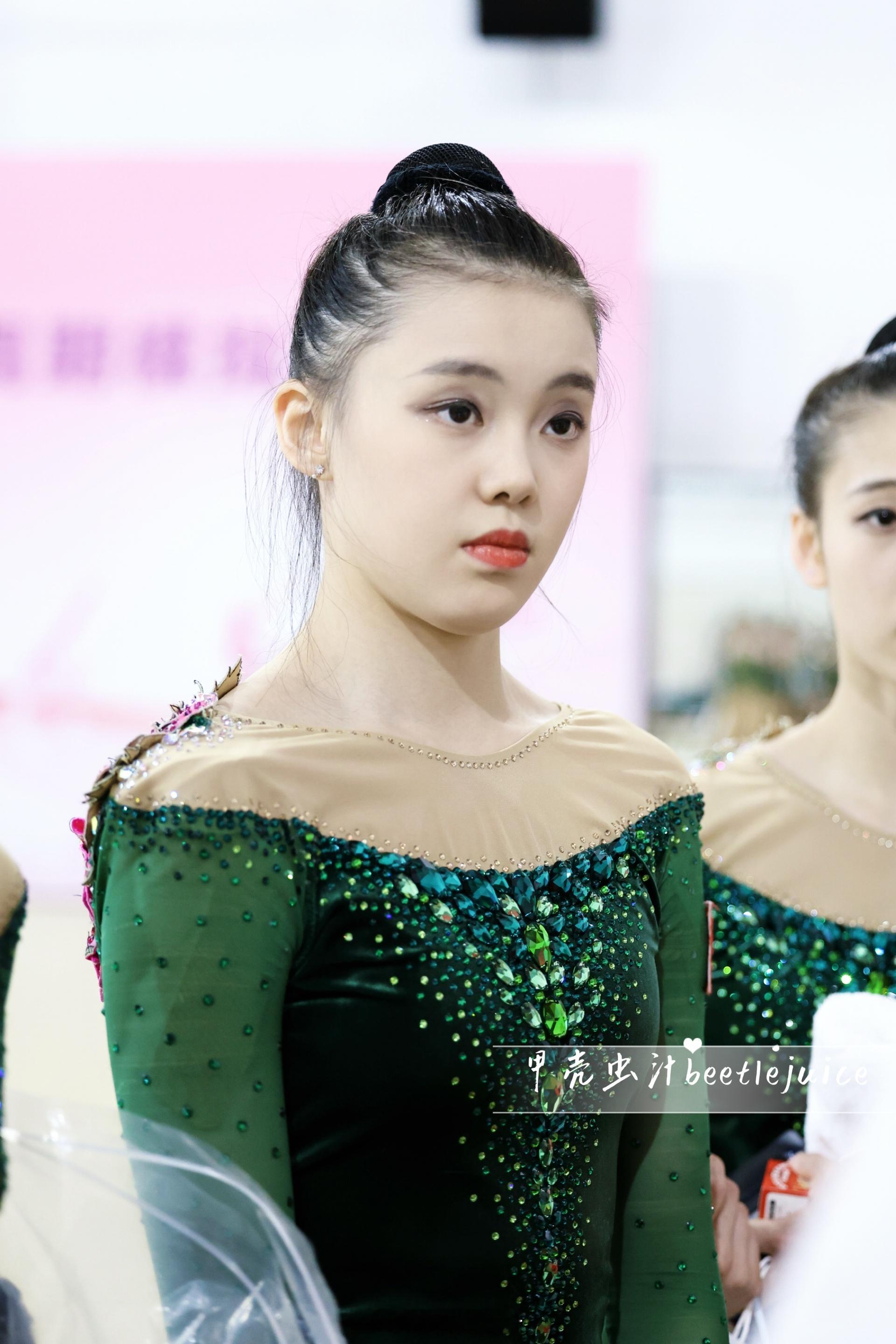 中国艺术体操队的神颜们💚💖艺术体操