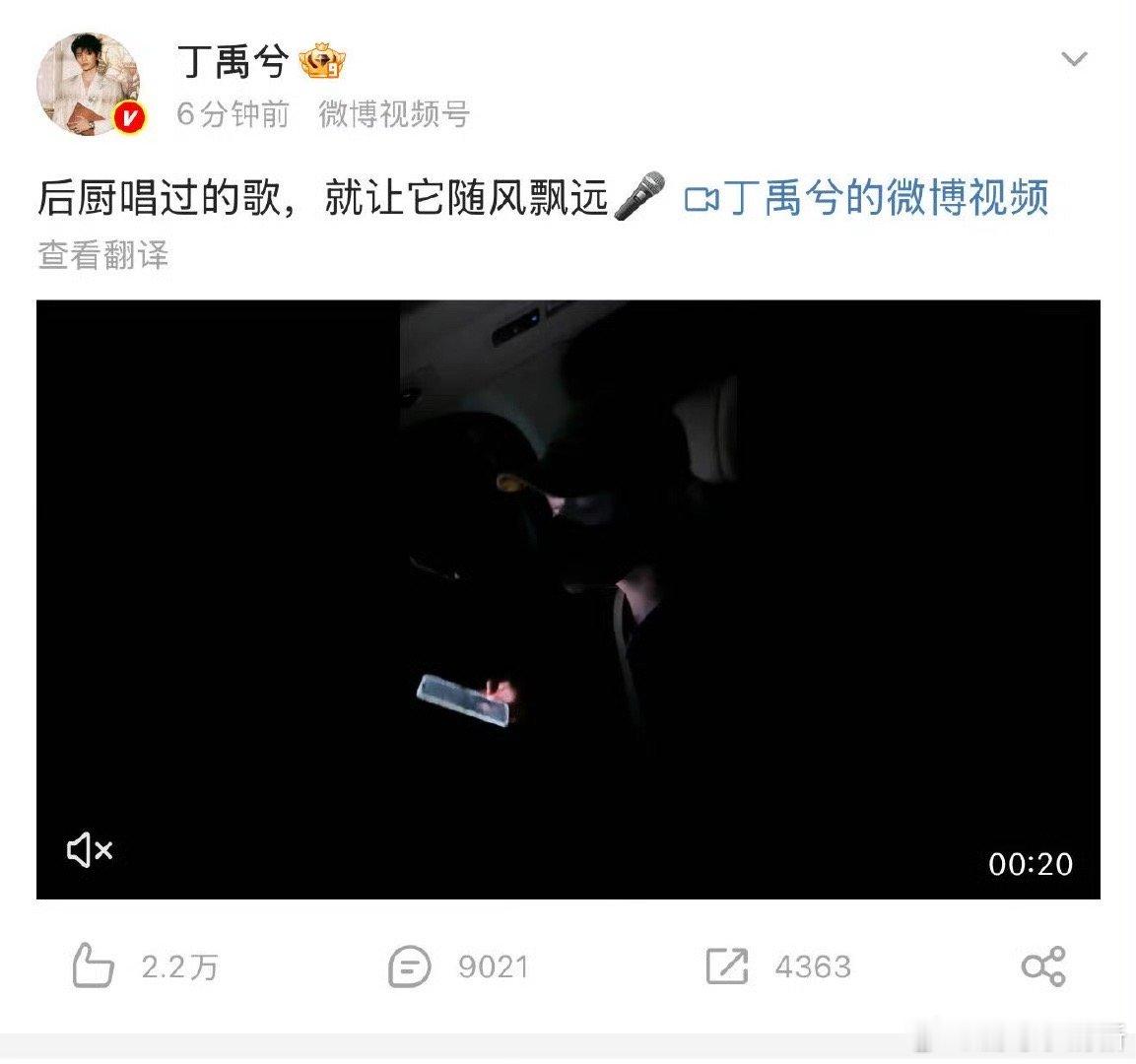丁禹兮车内清唱大海 谁被丁禹兮的清唱圈粉了？车内无修音的《大海》反而更显真实，嗓
