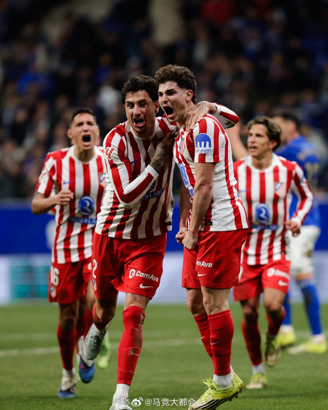 阿尔瓦雷斯绝杀破门后，打破了119天的西甲进球荒。 