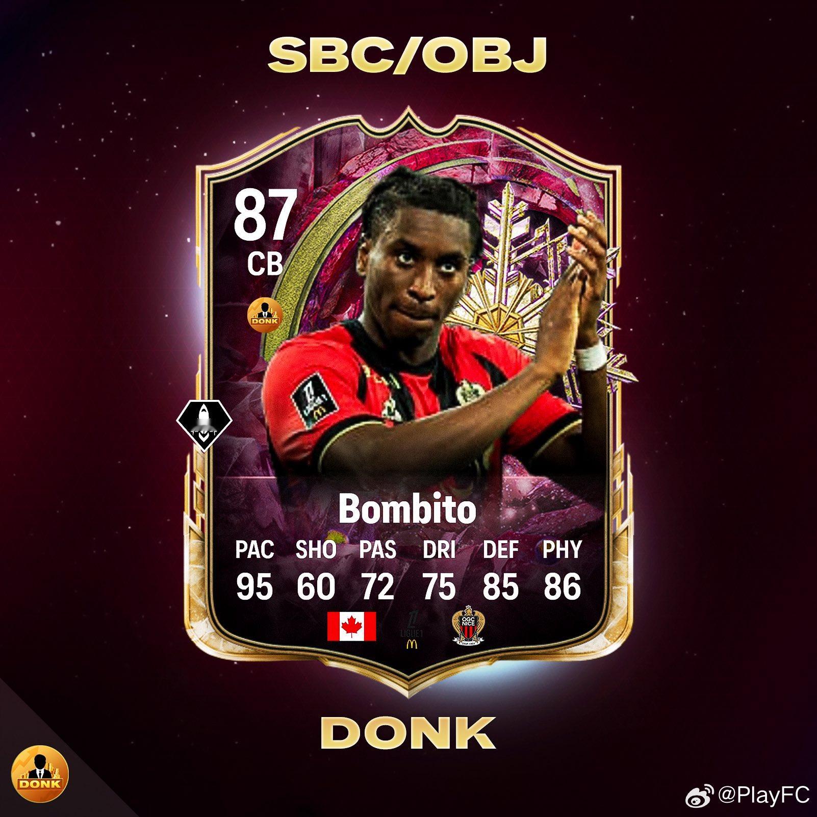 邦比托 & 霍尔的冬季外卡正式数据。FC26