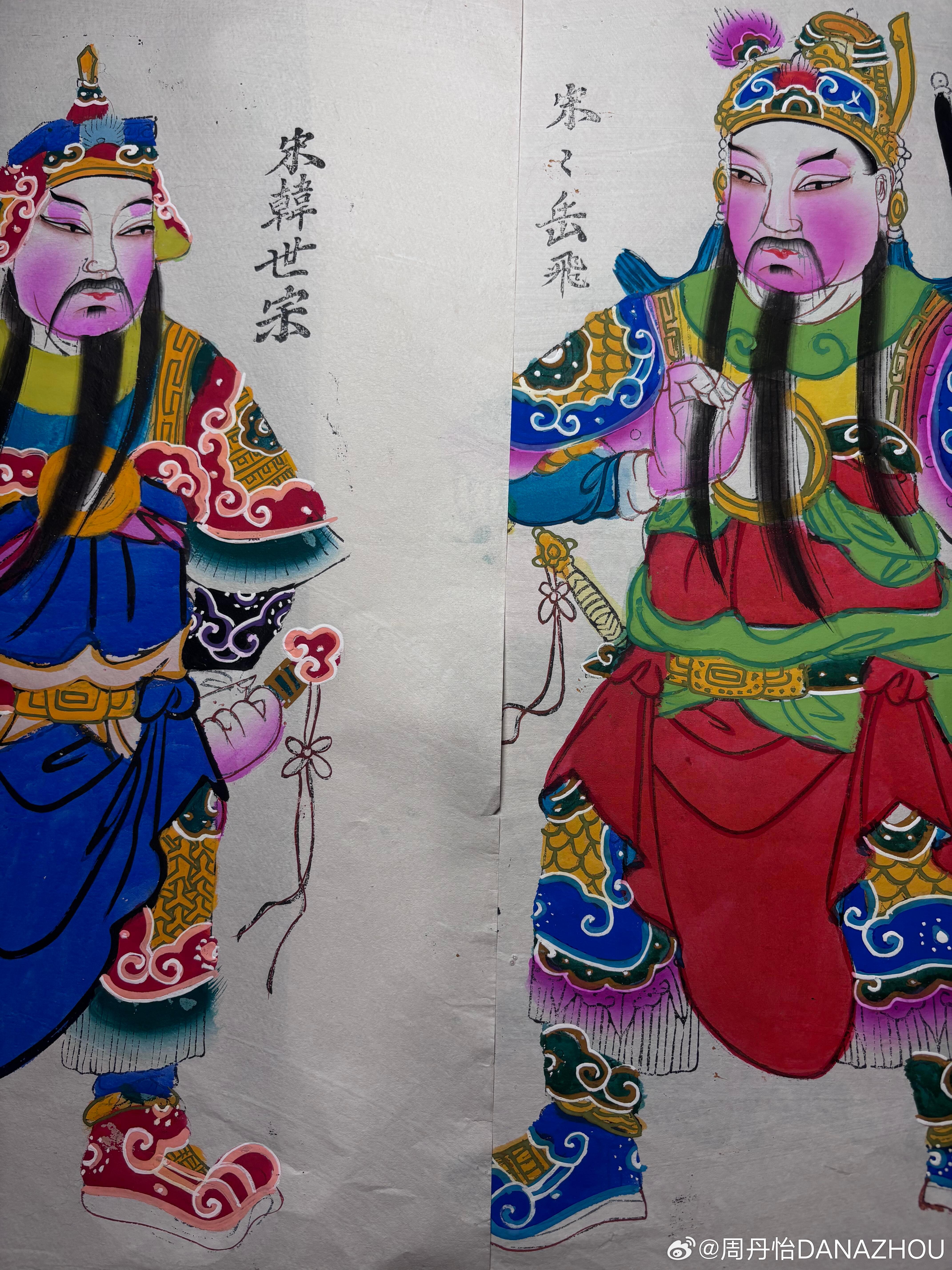 【人物设计的活人感，“这让别人怎么抄你的狂啊？”】最近看了不少民俗画，年画，大多