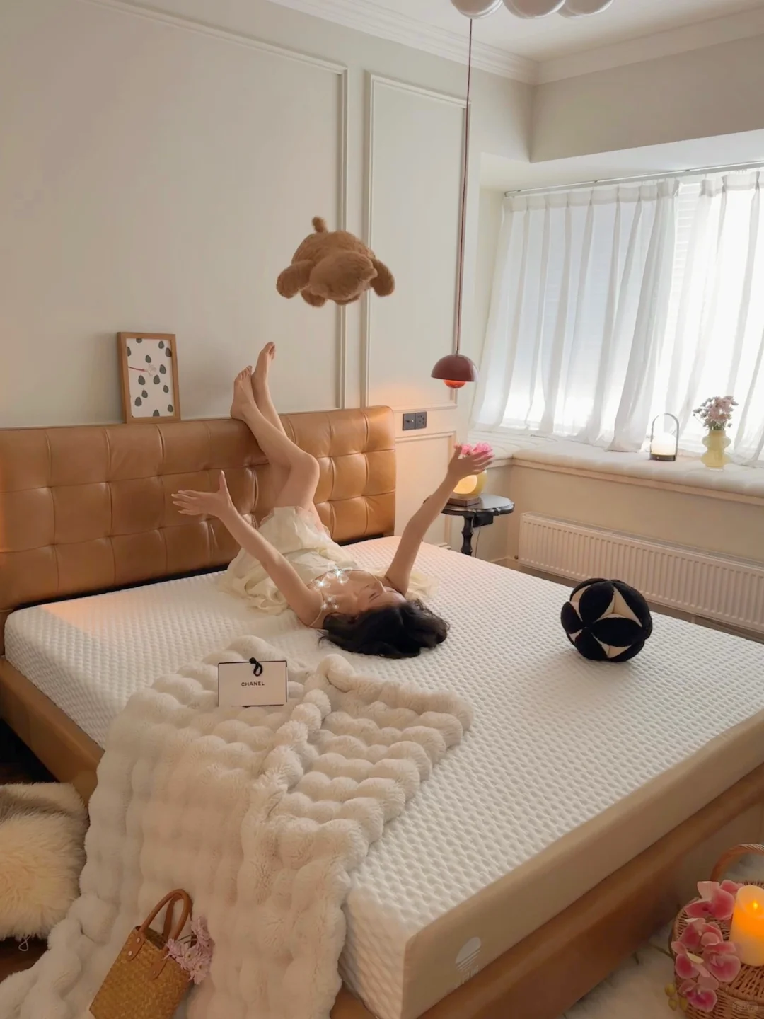 这么好睡的卧室是我应得的 💤🛏️