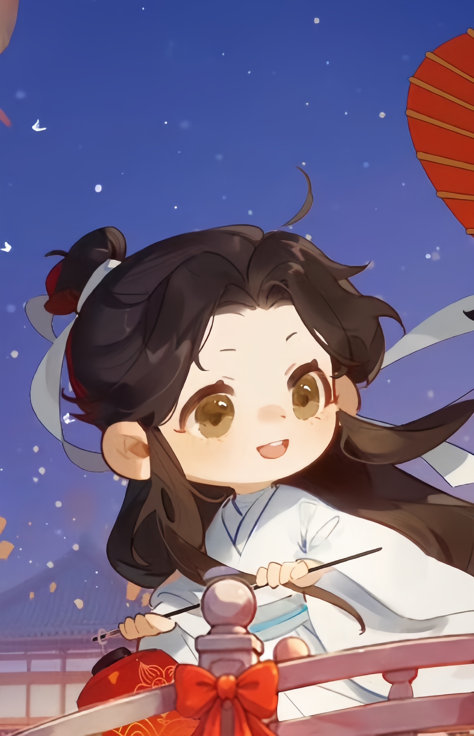 天官赐福动画花城谢怜天生一对 花城｜谢怜｜花怜华莱士第二弹宣传图华宴好景 共赴七
