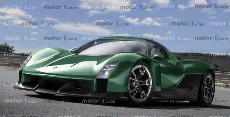 【或年底亮相 保时捷电动超跑量产版假想图】新车基于2023年亮相的Mission
