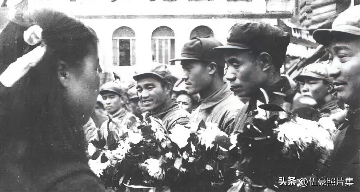 1950年春，中国人民解放军第39军（“常胜军”）在解放广西战役胜利归来时，途经