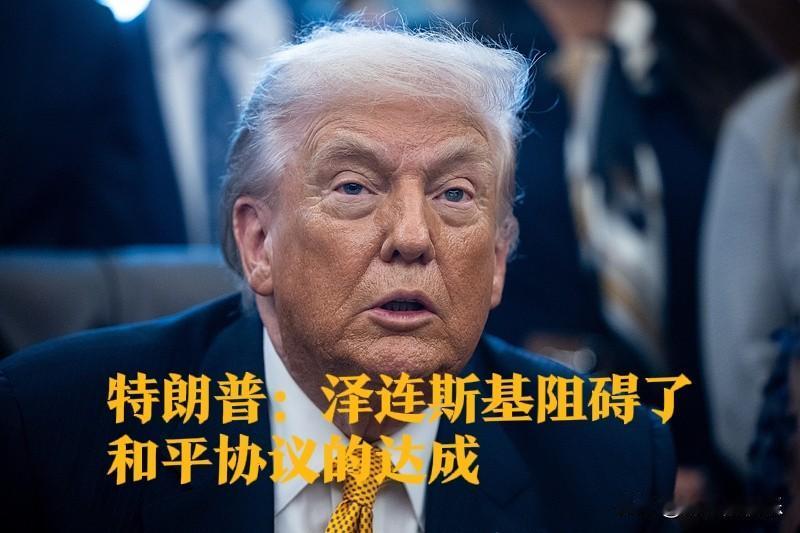 特朗普：泽连斯基阻碍了和平协议的达成

   据外媒报道当地时间1月14日，美国