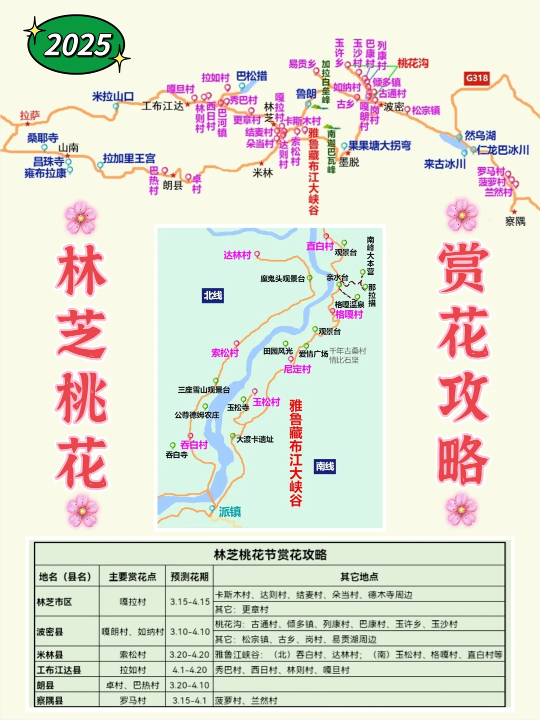 林芝桃花节丨2025最新赏花攻略