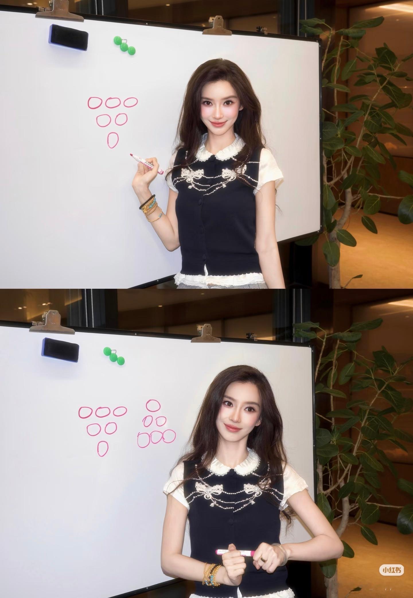 angelababy 鲨川川分享的未发布姐姐新图～这两张也好美呀，好明媚好阳光，