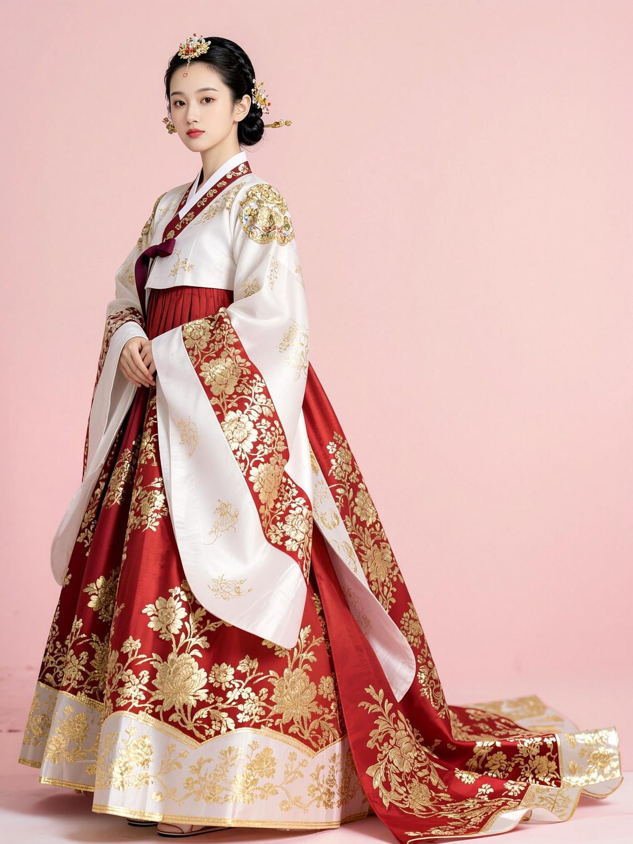 好美的韩服。抖音玩法合伙的计划。 拍同款。上热门🔥