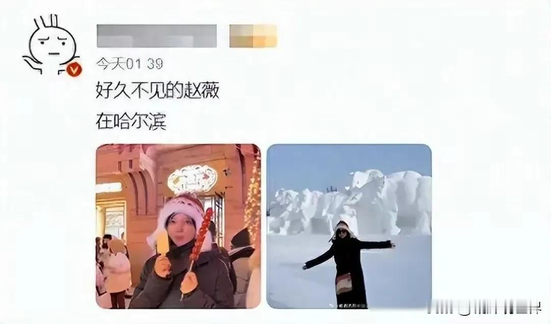 今年尔滨火出圈了，吸引了众多南方小土豆纷纷慕名而来，就连销声匿迹的赵薇也被路人在