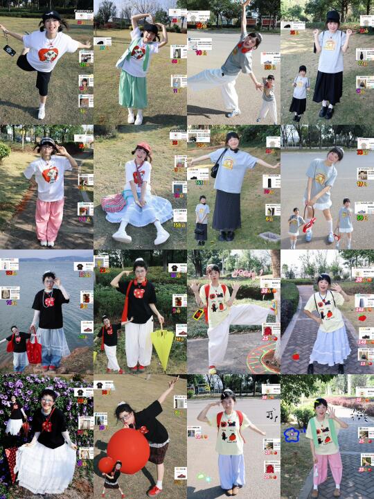 155/50｜1️⃣6️⃣套小个子无敌平价短袖穿搭
