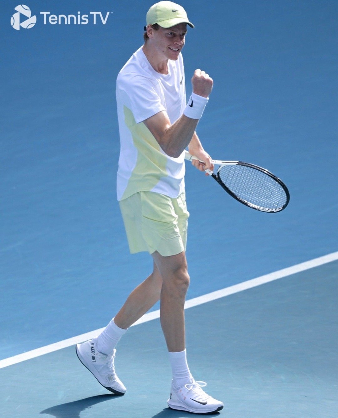 辛纳2025赛季战袍一览，哪一个配色最好看？nike的设计师属实很好当～ 