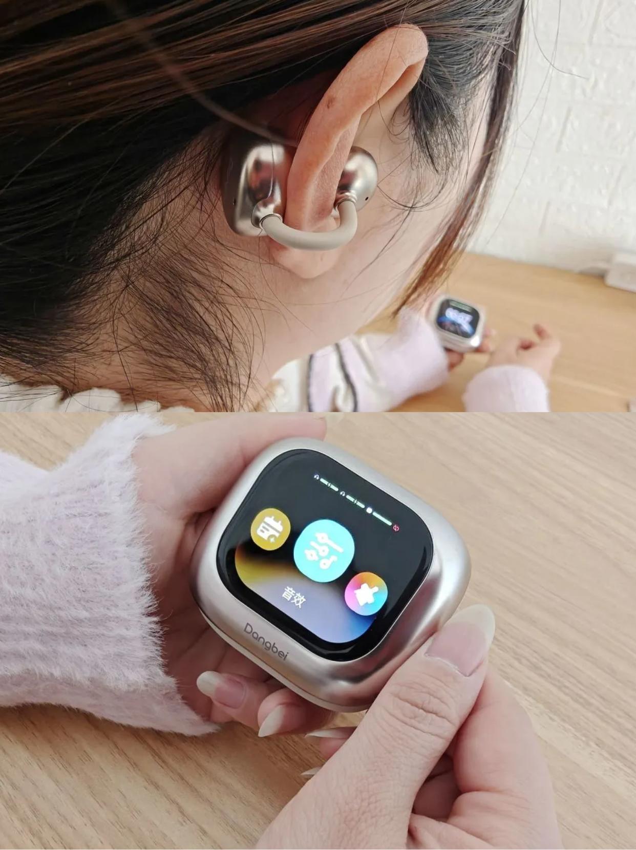 第一眼以为是个小天才手表，结果...😳
刚拆快递的时候愣了一下，这年头耳机盒子