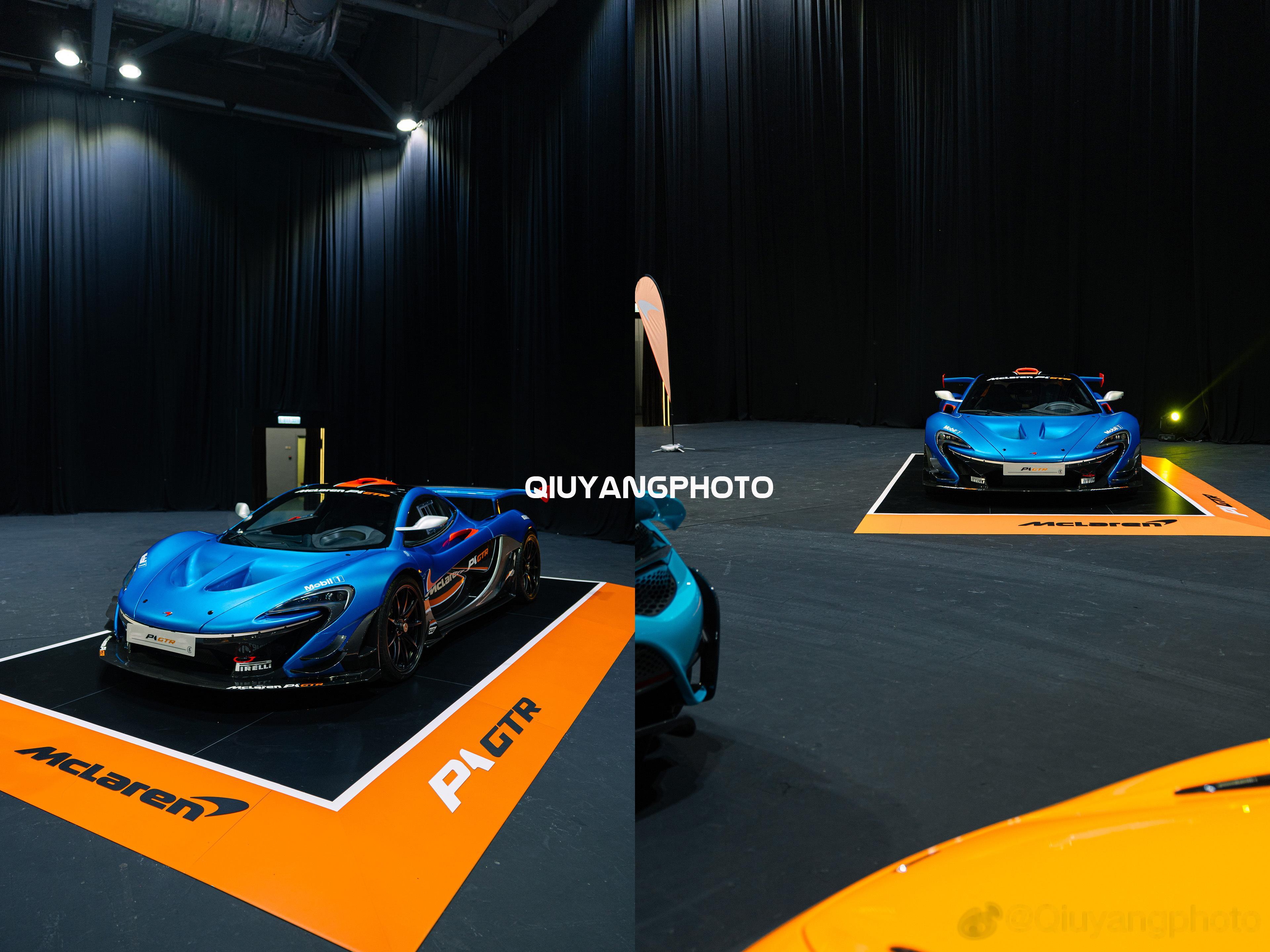 Cerulean Blue Mclaren P1 GTR #cars01豪车拍#