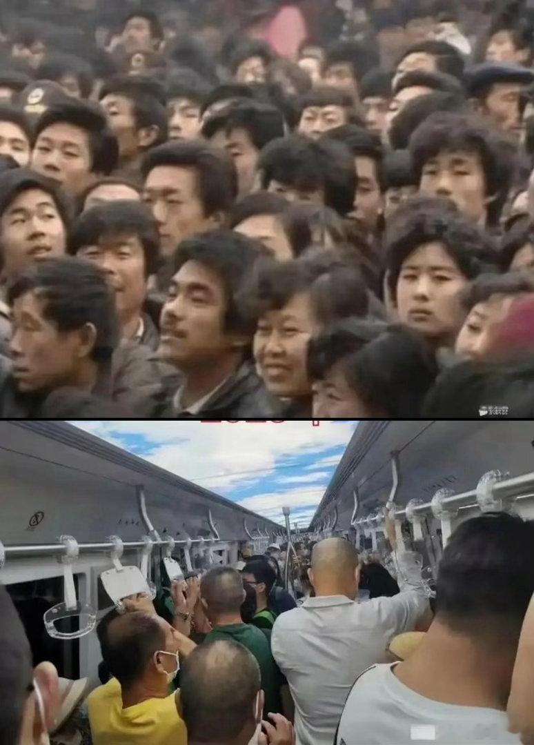 以前的发型VS现在的发型。所以这是不是洗发水的问题