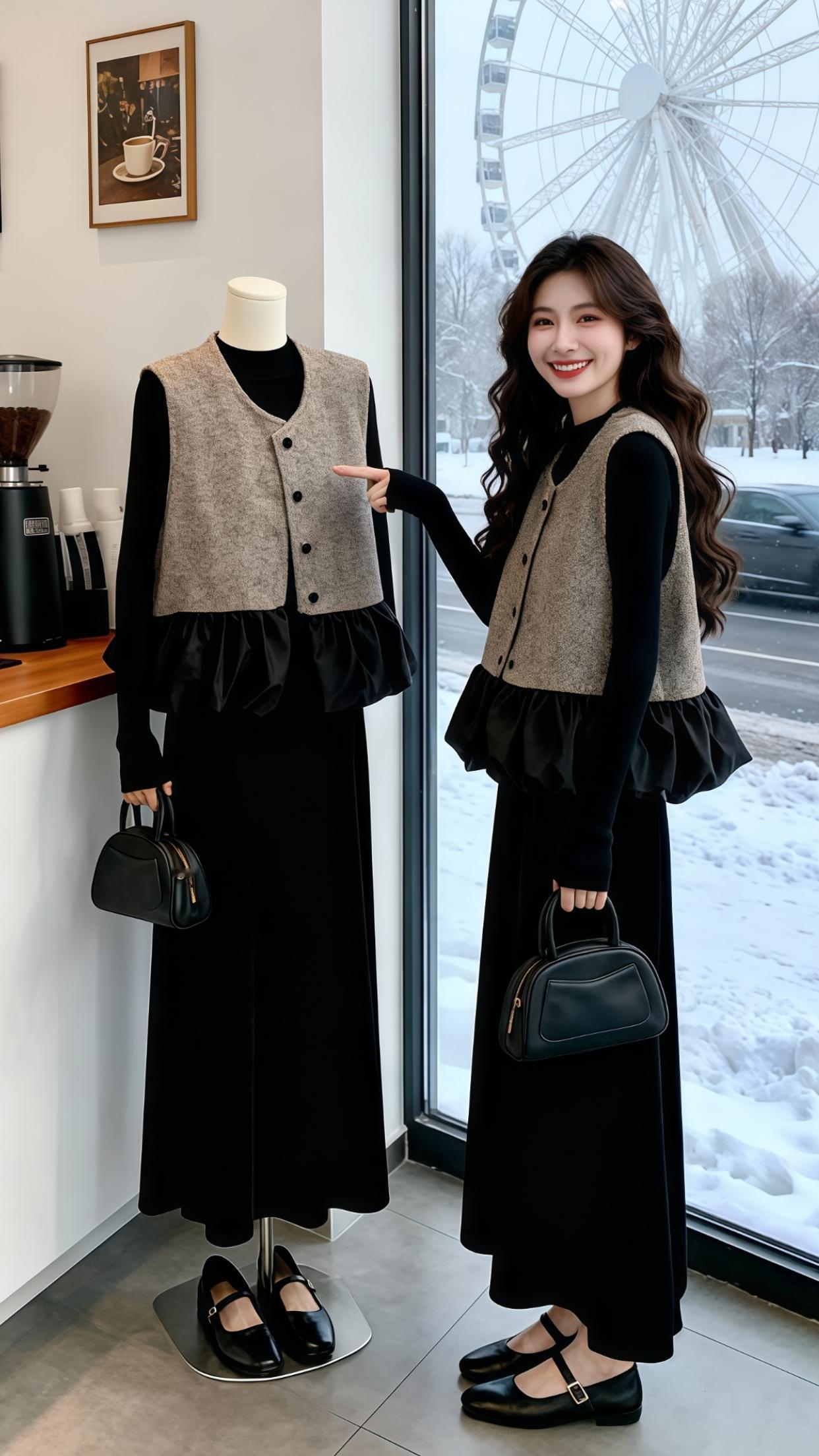 气质女神穿搭 女神穿搭 优雅气质 精致穿搭 名媛气质