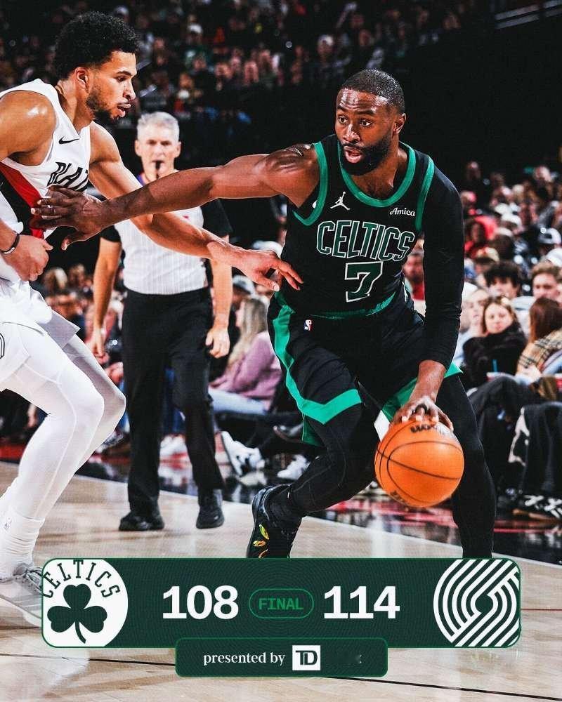 108：114客场负于开拓者，领先了三节多时间、对方多人缺席，这场比赛就这么稀里