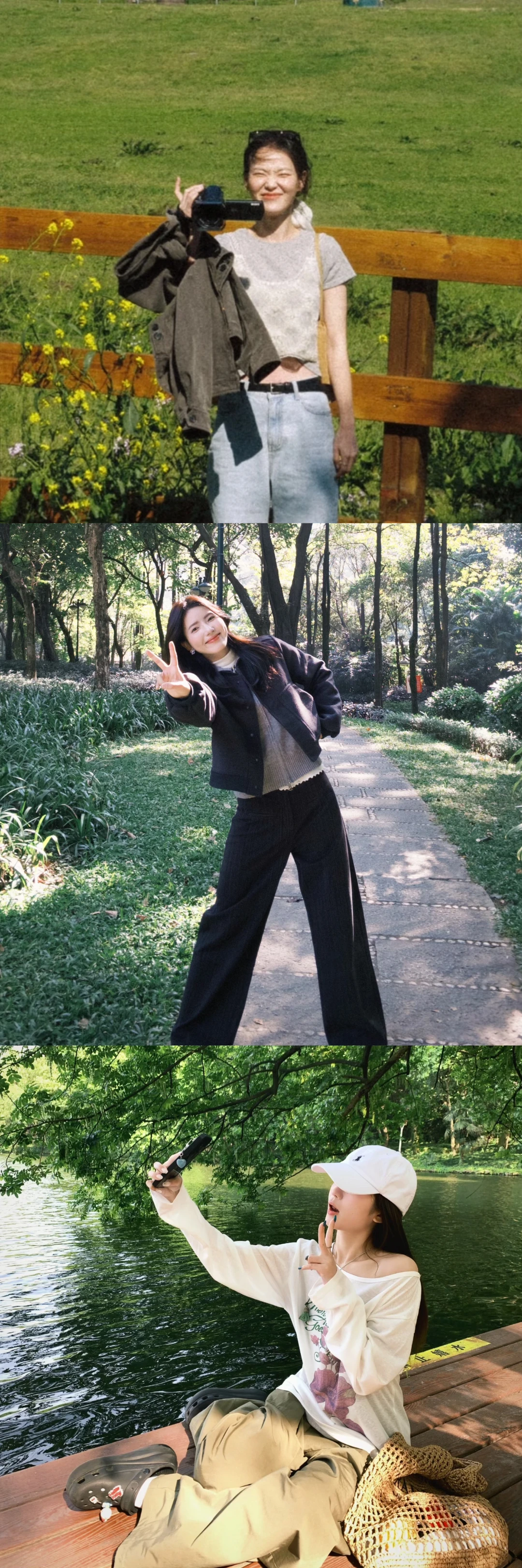 存一些假期旅行拍照📷姿势！