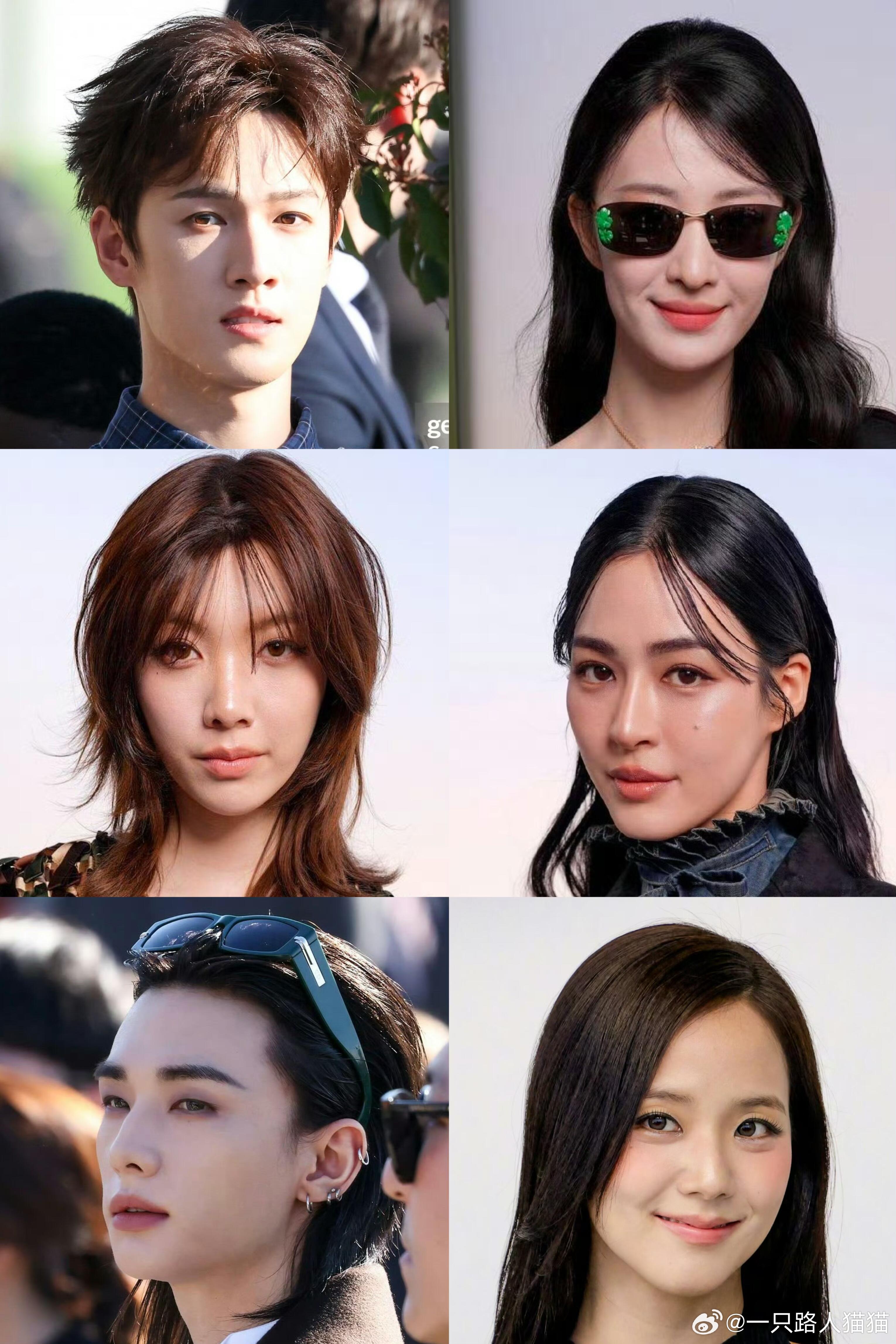 Dior大秀G社怼脸生图李昀锐、王楚然、金智秀、黄铉辰、邝玲玲、Orm Korn