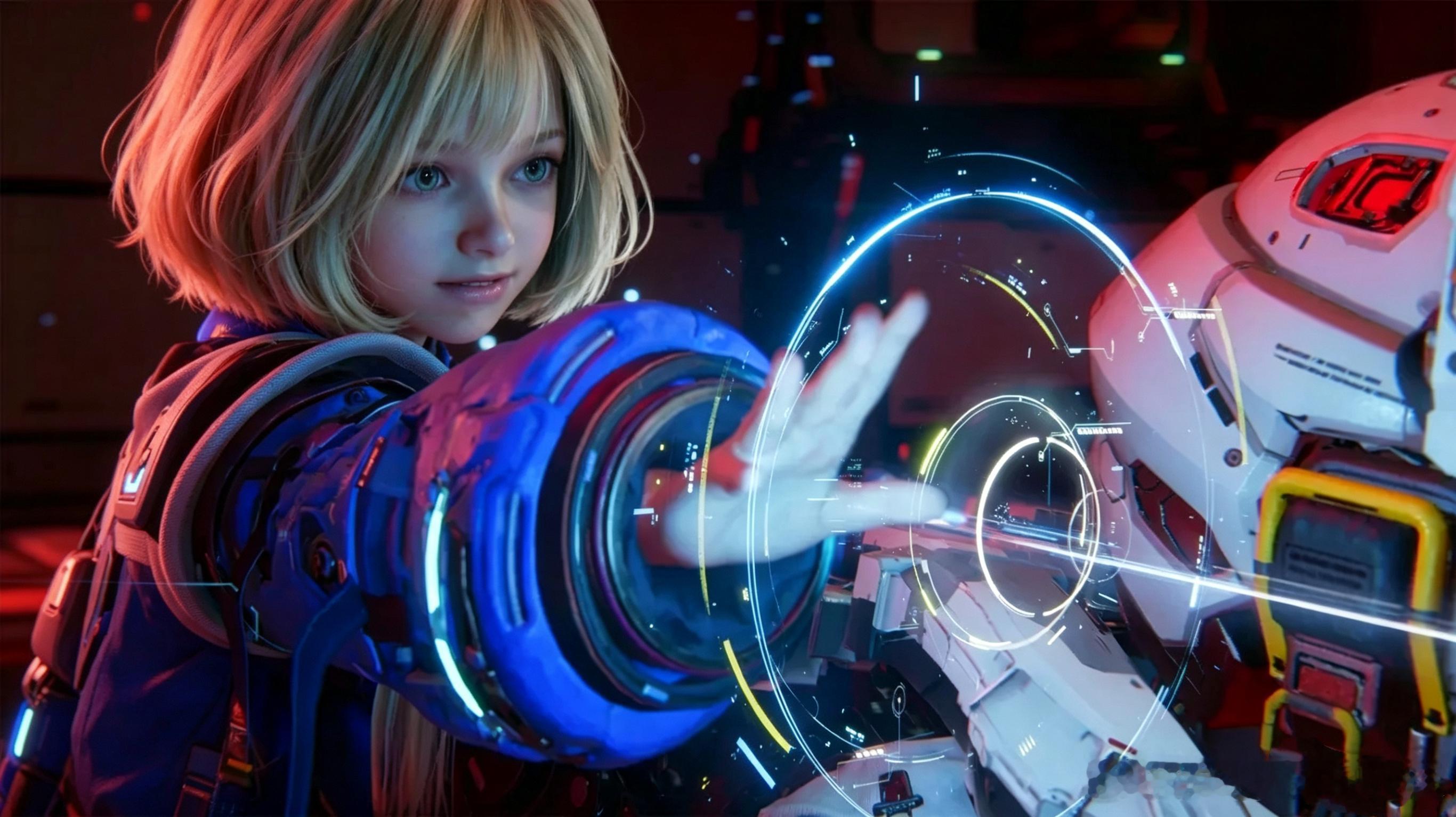 游戏识质存在戴安娜摄影征集识质存在PRAGMATA没想到短发的戴安娜居然也很可爱