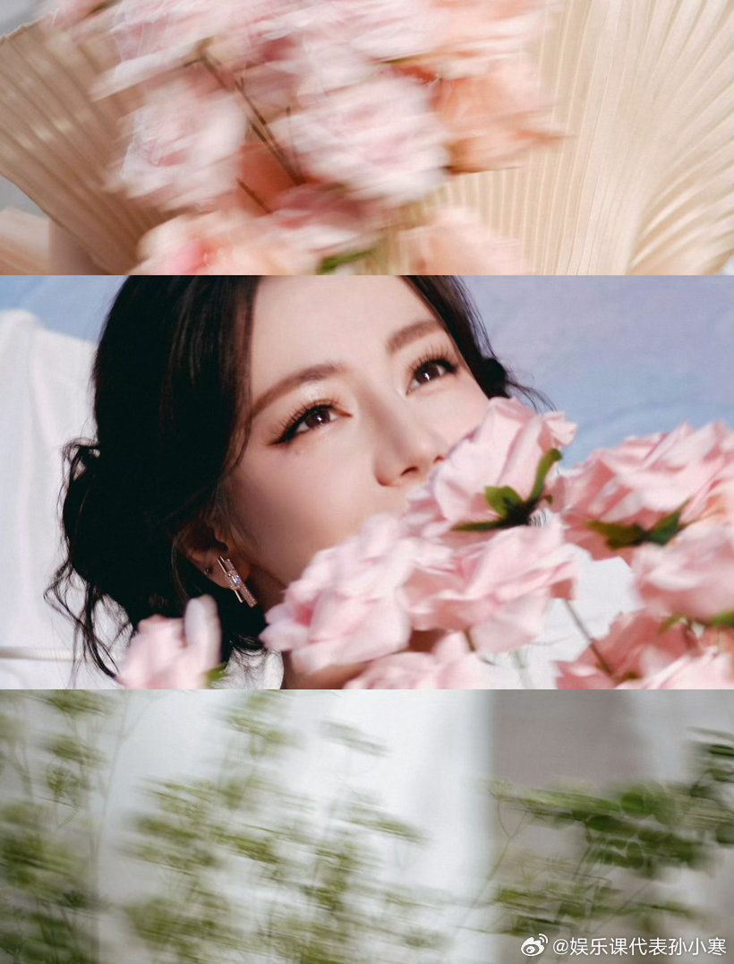 迪丽热巴化妆王崇今天的化妆师是王崇哎王崇给迪丽热巴化的妆