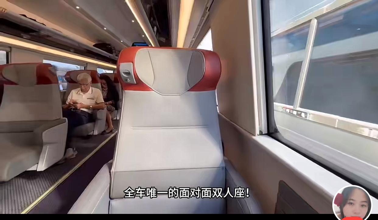 美国也有高铁了。还不错，舒适度和我们高铁差不多。区别在于，我们的高铁，很少商务座