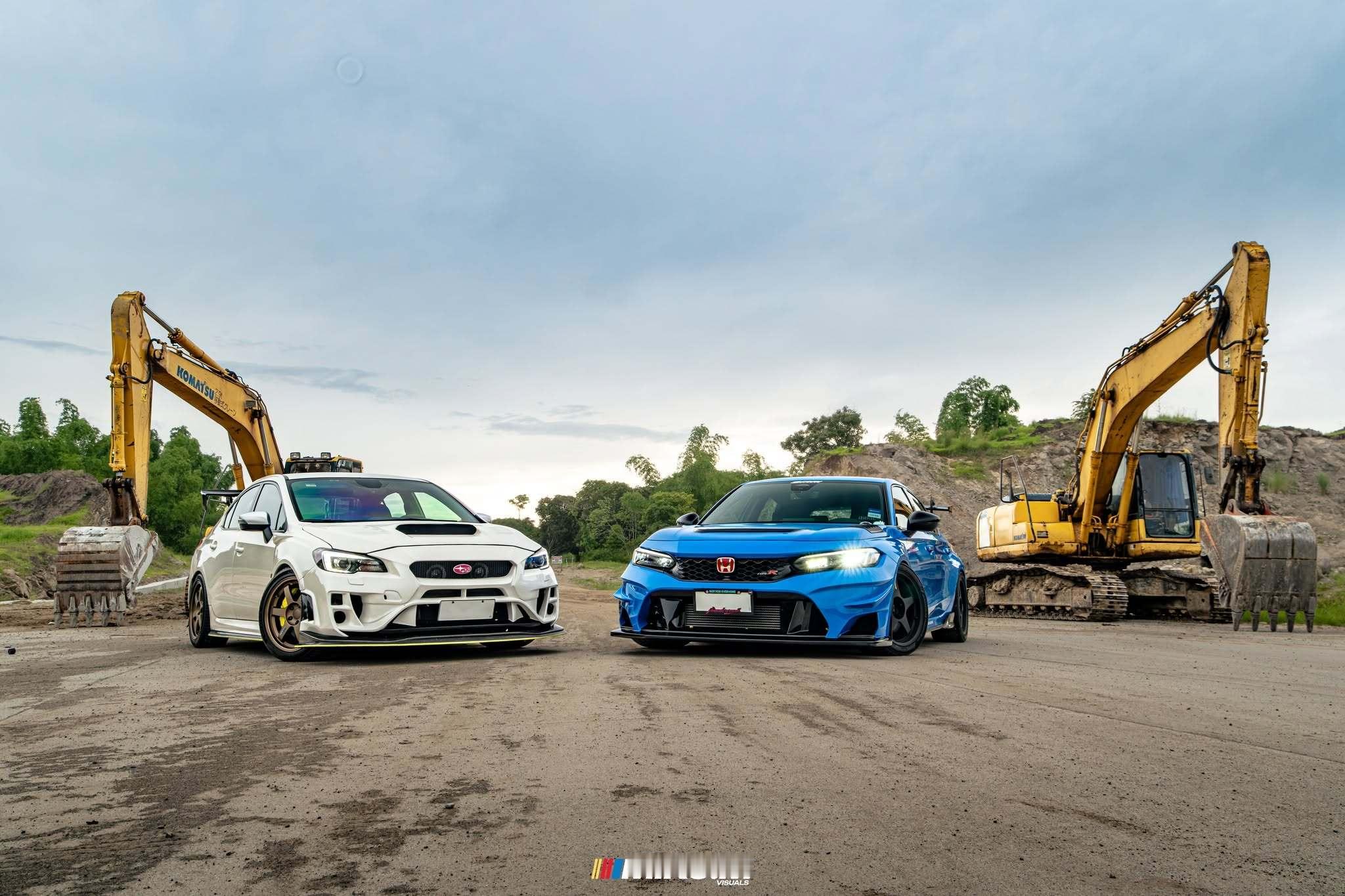 sscs图集本田思域TypeRFL5 & 斯巴鲁WRXSTIVTEC